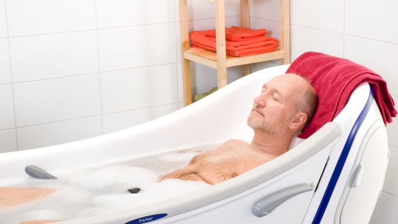 prendre un bain pour augmenter la puissance après 50 ans