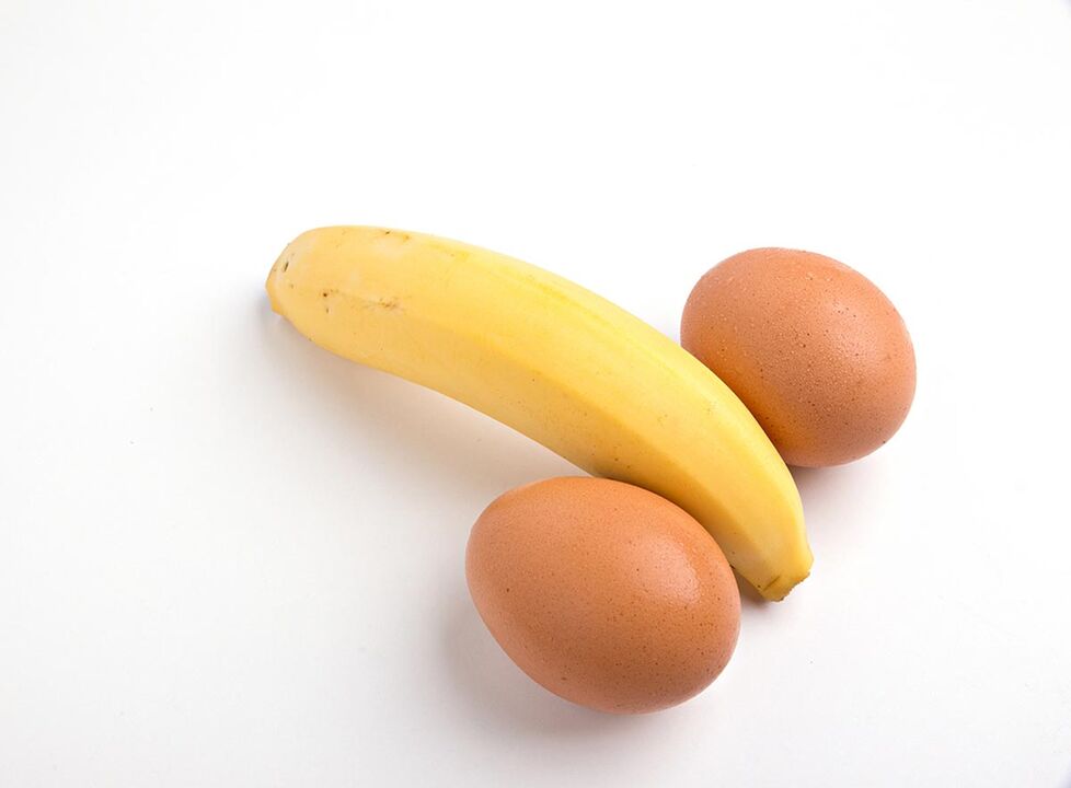 œufs de poule et banane pour augmenter la puissance