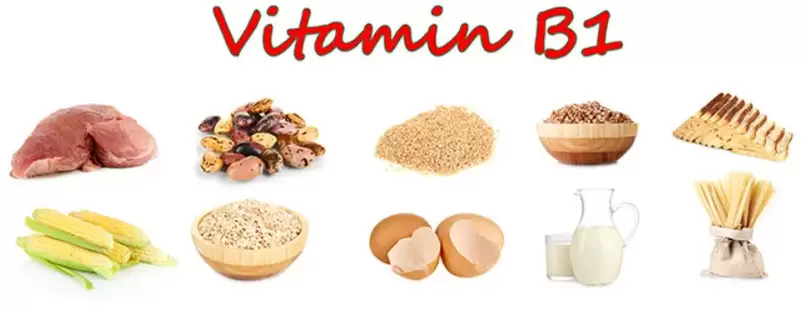vitamine B1 dans les produits de puissance